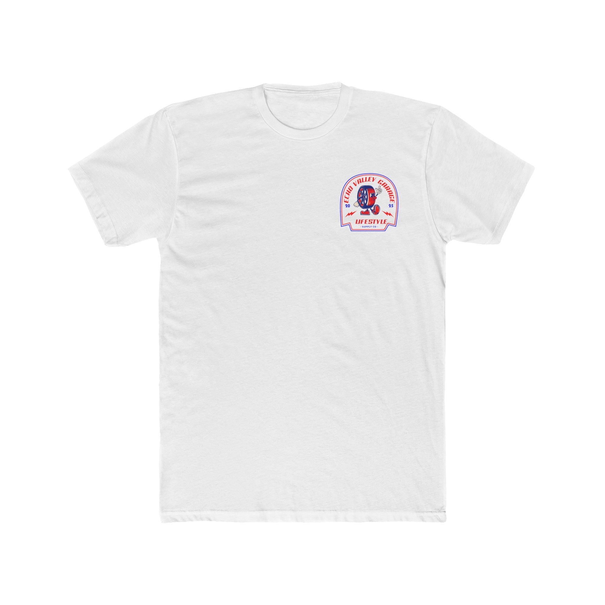 Angry Wheelie Vintage Logo Tee