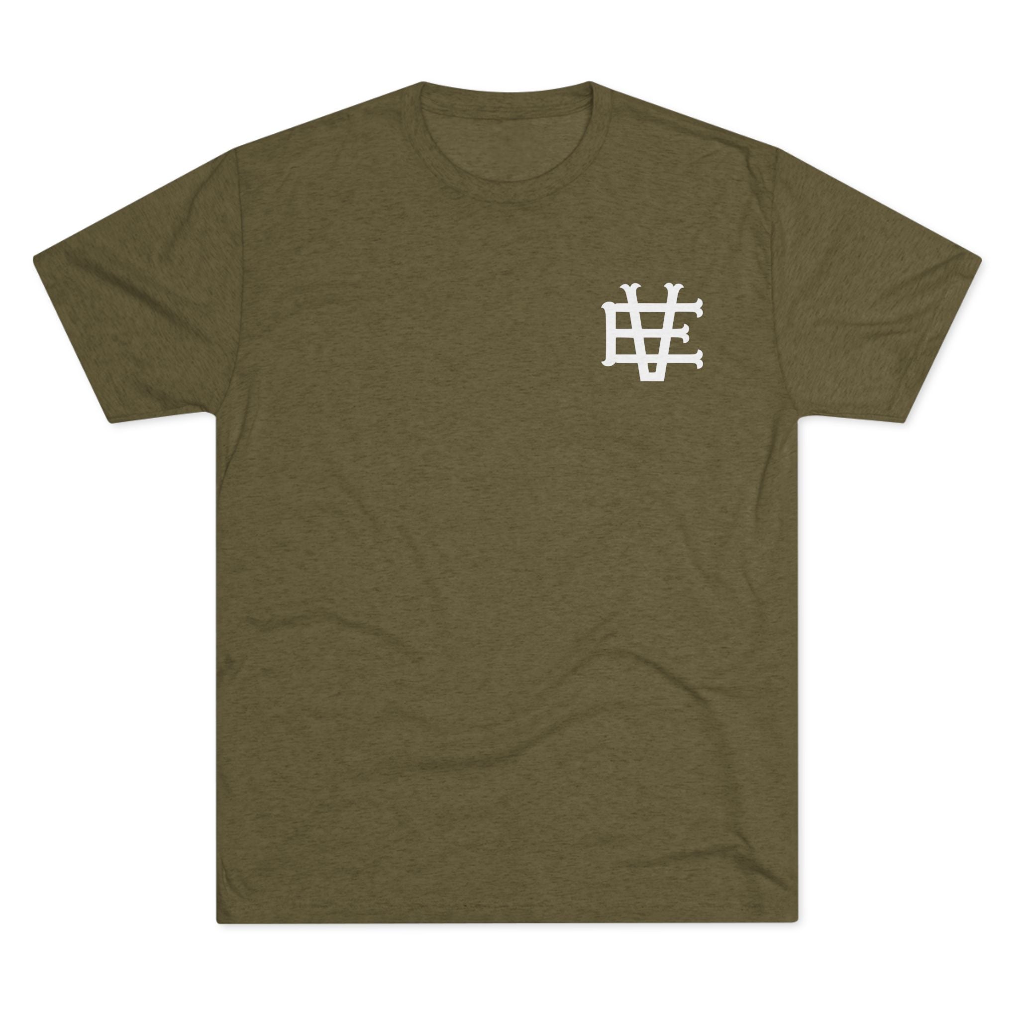 Red Blooded Blue Collared Tee